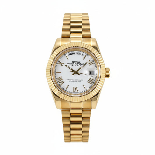 DAYDATE MOD (Gold White)