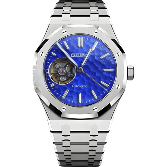 ROYAL OAK MOD (Open Dial Blue)