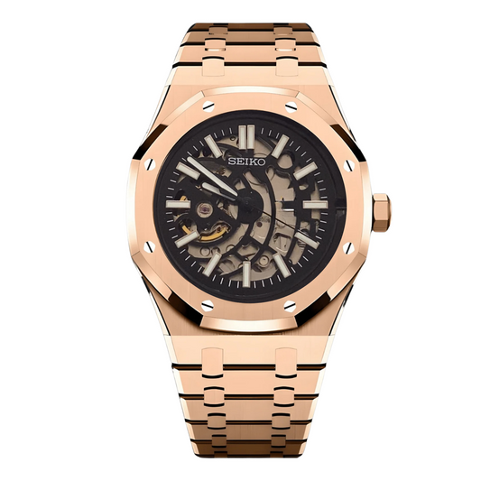 ROYAL OAK  MOD (Special Edition Rose Skeleton)