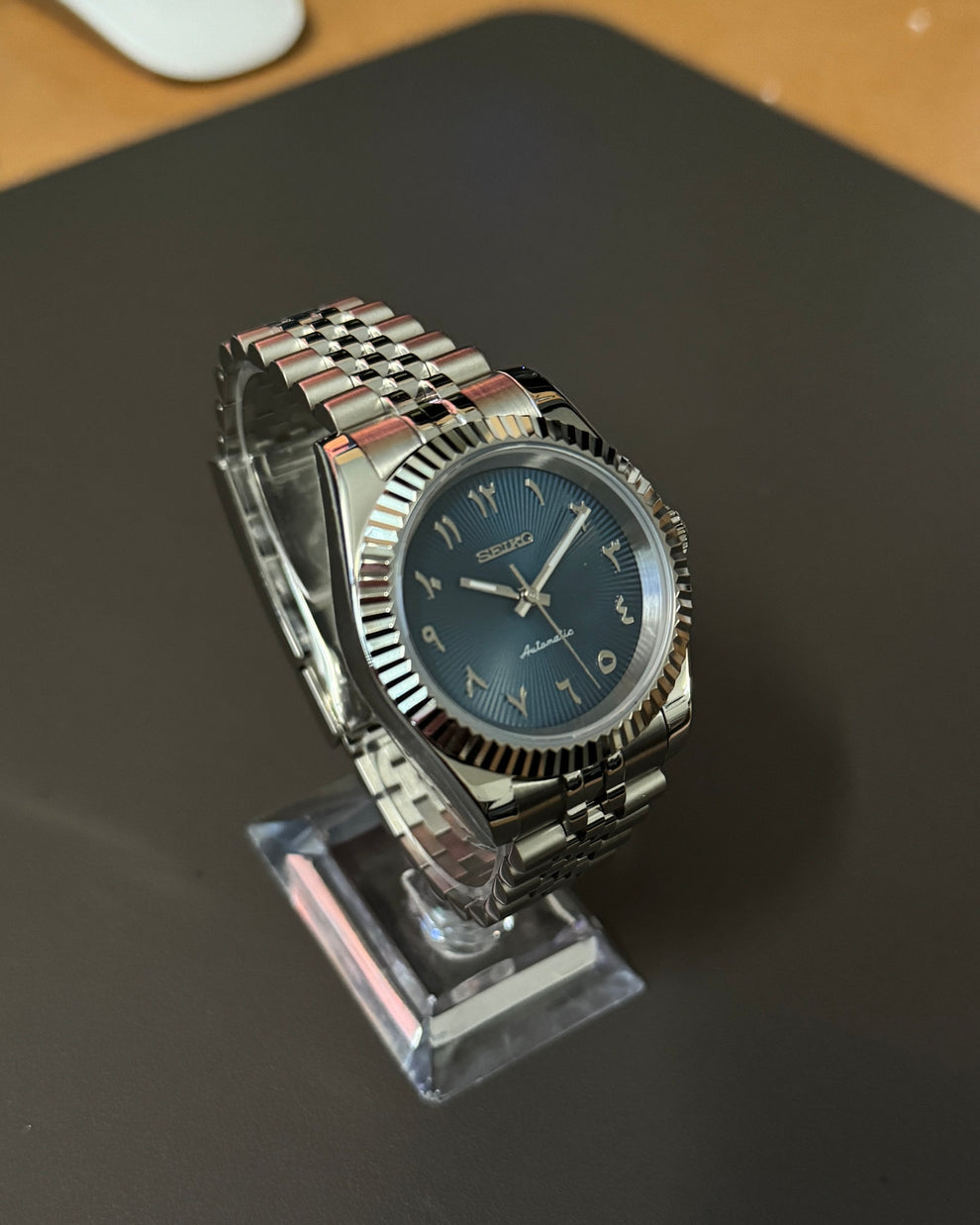 DATEJUST MOD (Arabic Ocean Blue)