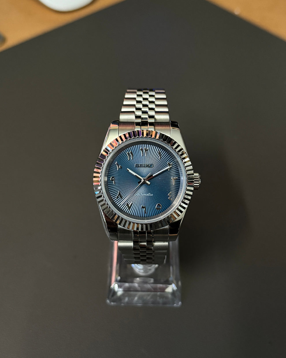 DATEJUST MOD (Arabic Ocean Blue)