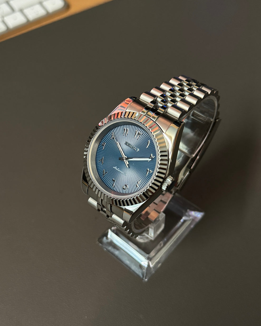 DATEJUST MOD (Arabic Ocean Blue)