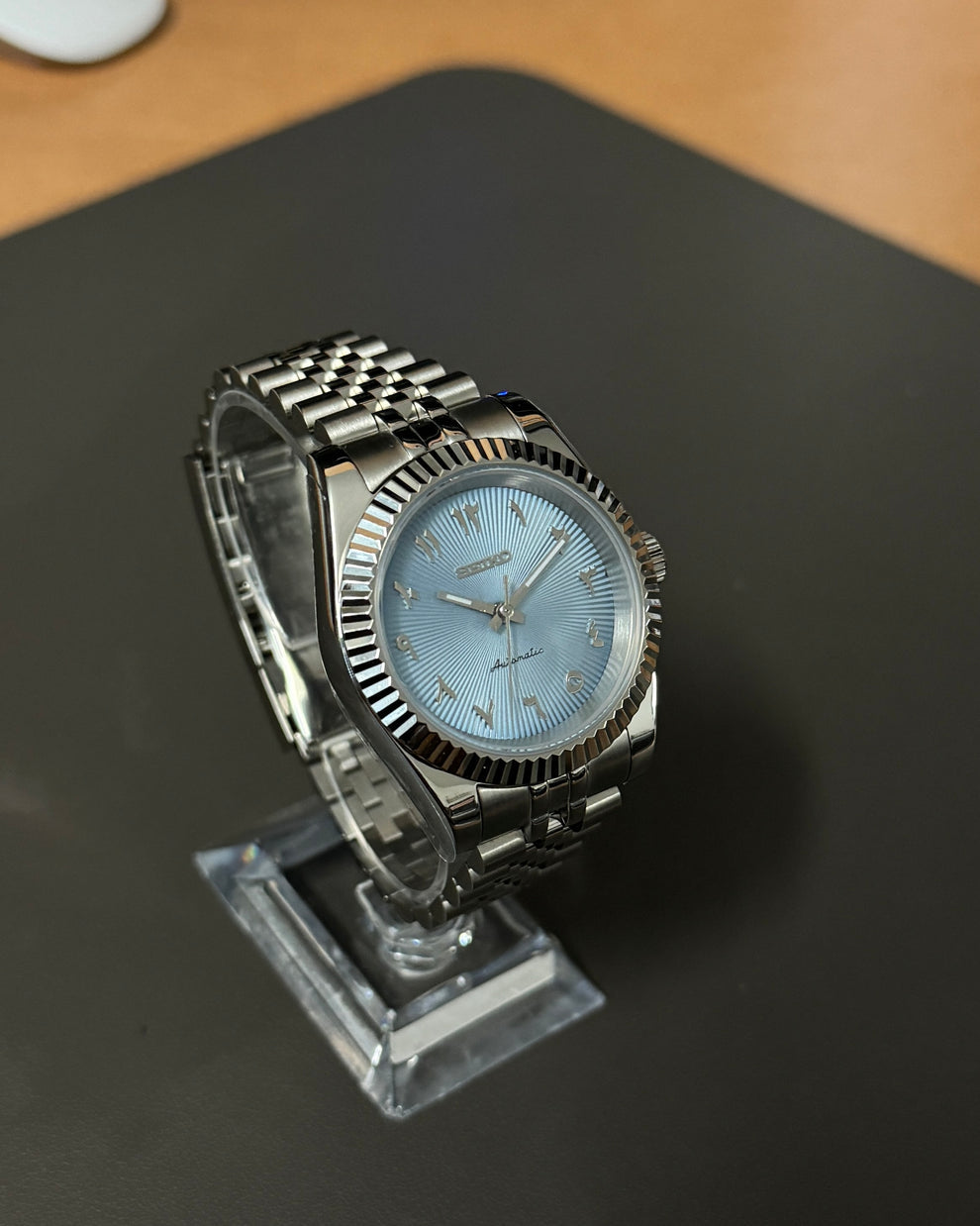 DATEJUST MOD (Arabic Sky Blue)