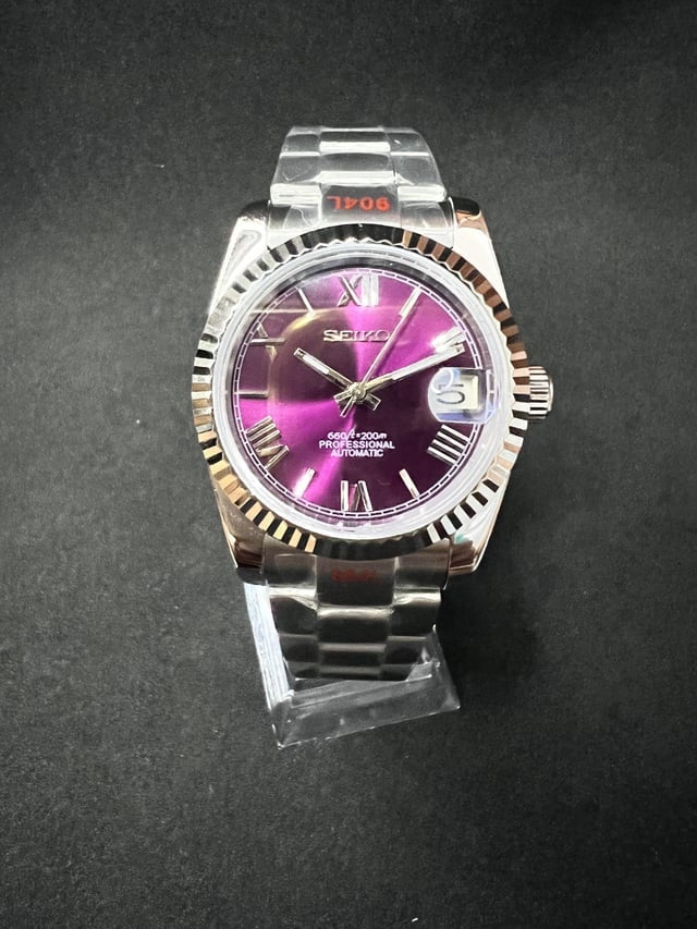 DATEJUST MOD ( ROMAN PURPLE )
