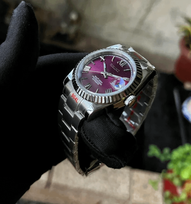 DATEJUST MOD ( ROMAN PURPLE )