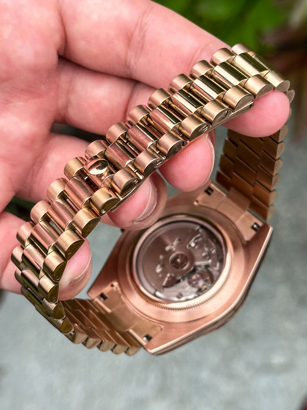DATEJUST MOD (Olive Rose Gold)