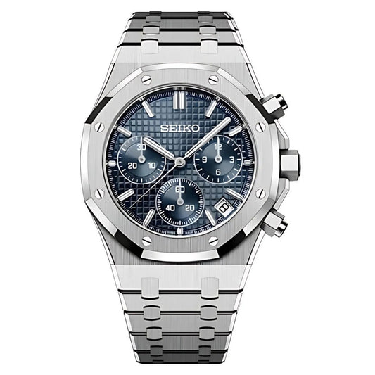 ROYAL OAK MOD (Blue Chronograph)