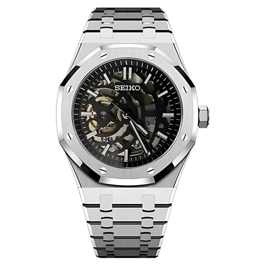 ROYAL OAK  MOD (Silver Skeleton)