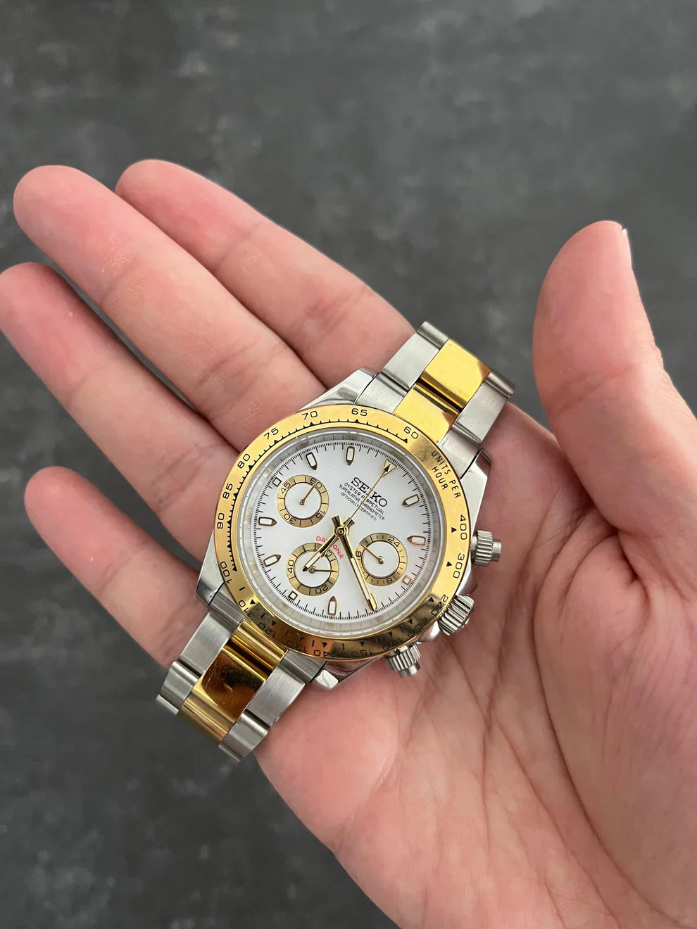 DAYTONA MOD (Two Tone White)