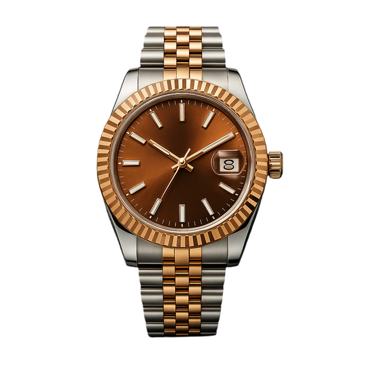 DATEJUST MOD ( CHOCOLATE TWO TONE )