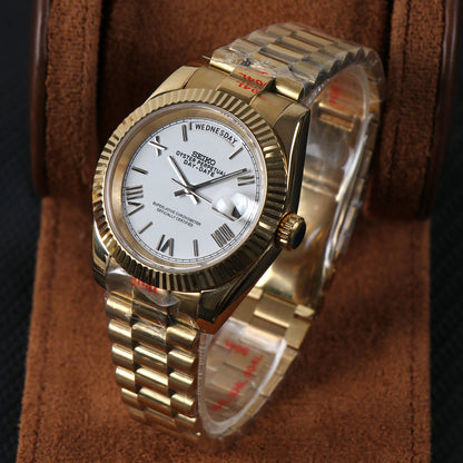 DAYDATE MOD (Gold White)