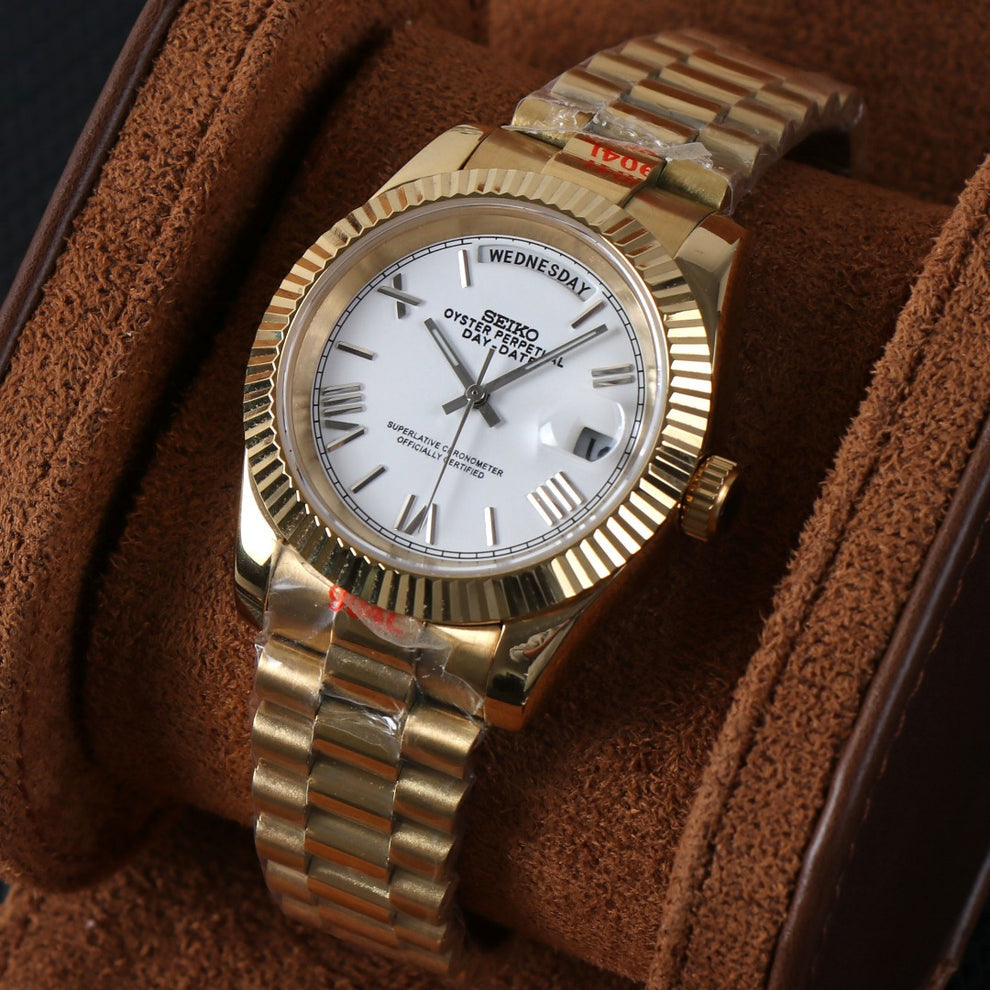 DAYDATE MOD (Gold White)