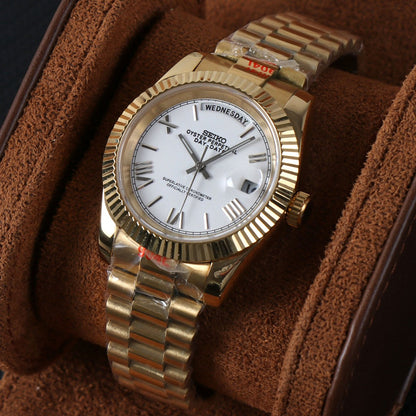 DAYDATE MOD (Gold White)