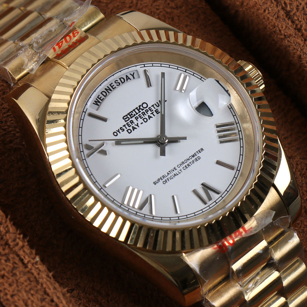 DAYDATE MOD (Gold White)