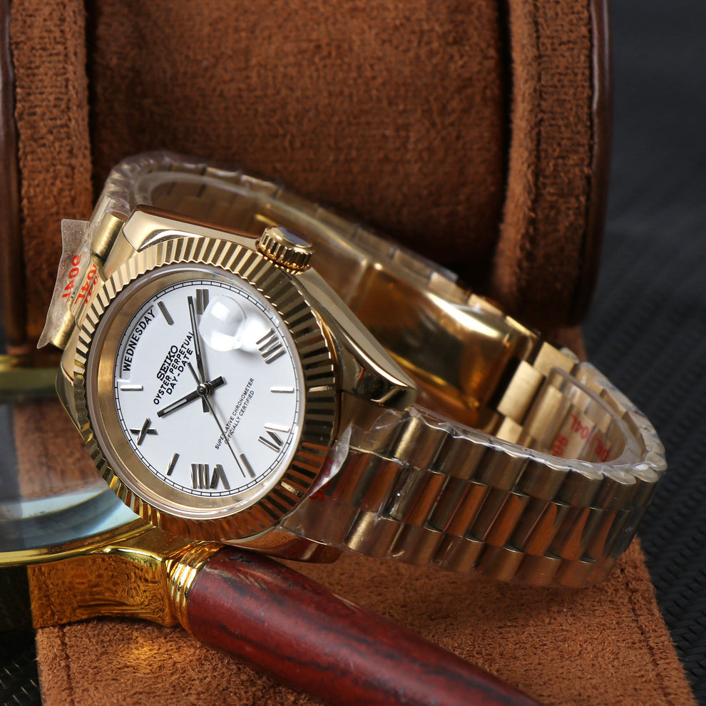DAYDATE MOD (Gold White)