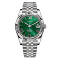 CLASSIC DATE MOD - GREEN ROMAN